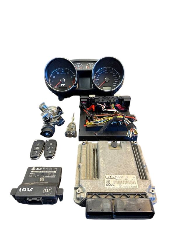 8J0907115 0261S02084 1K0907530K 1K0905851B 8P0907279H 8J0920930C Engine ECU immo kit / set AUDI TT (8J) (2006-2014)