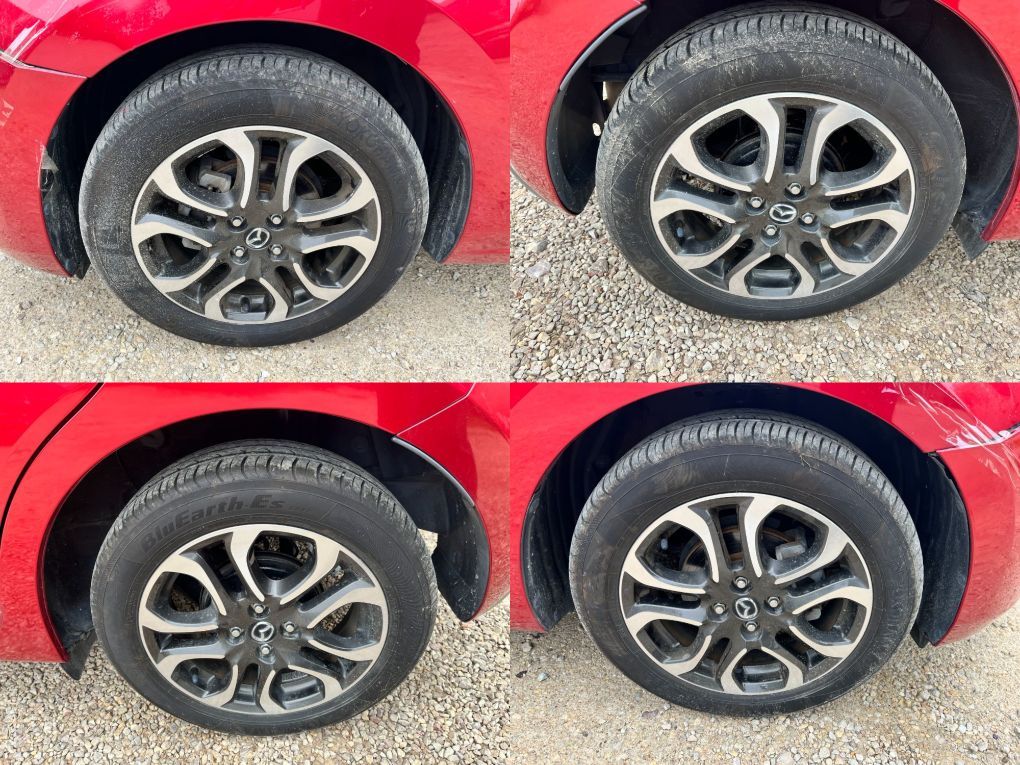 9965405560 Rim set With Tyres 4 pcs MAZDA 2 III (DL, DJ) (2014-)