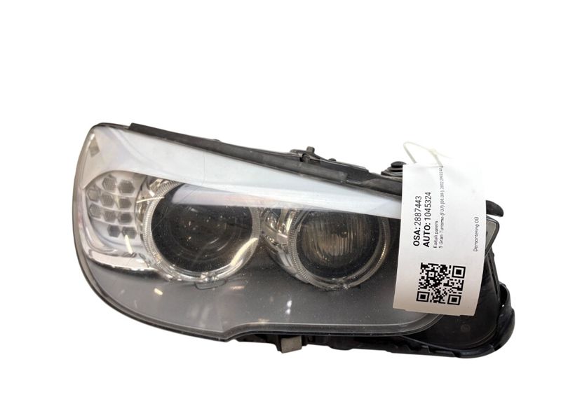 63127262724 Strålkastare höger BMW 5 GRAN TURISMO (F07) (2009-2017)