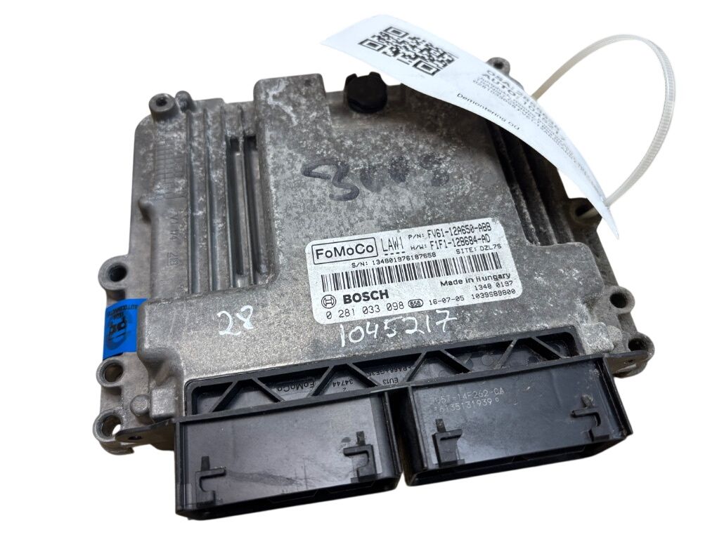 0281033098 0281033068 0281033095 Dzinēja vadības bloks / modulis (ECU) FORD TRANSIT / TOURNEO CONNECT II (2013-2022) — Piegāde Eiropā