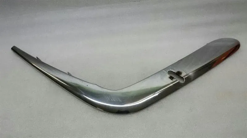 Jaguar XJ X308 Front Bumper Right Side Chrome Cover HNC6534AB Strip Faulty — Europe Delivery