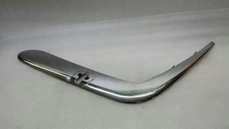Jaguar XJ X308 Front Bumper Left Side Cover Chrome HNC6535AB Strip — Europe Delivery