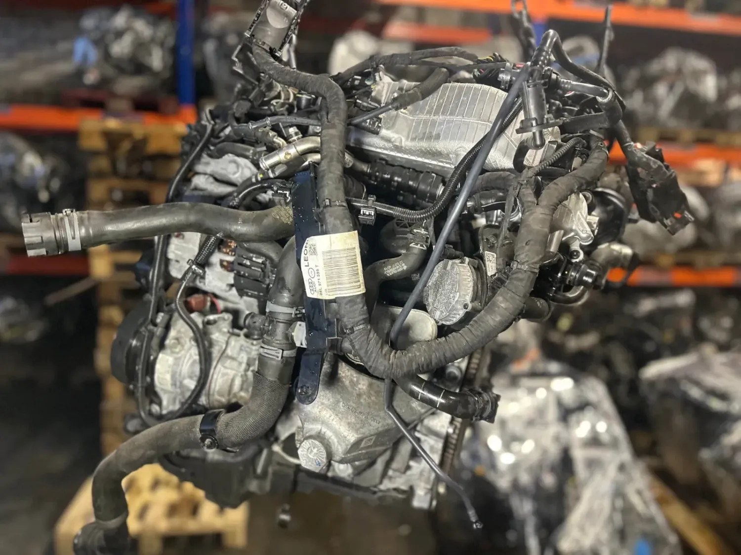 Audi A6 A7 40Tdi 150kw 204ZS dzinējs DFB DFBA Pilns dzinēja komplekts NET — Piegāde Eiropā
