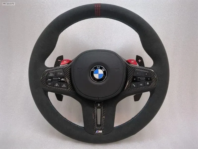 BMW M3 G80 M4 G82 G22 CSL CS Alcantara Steering Wheel 32309882680 Steering Wheel CARBON — Europe Delivery