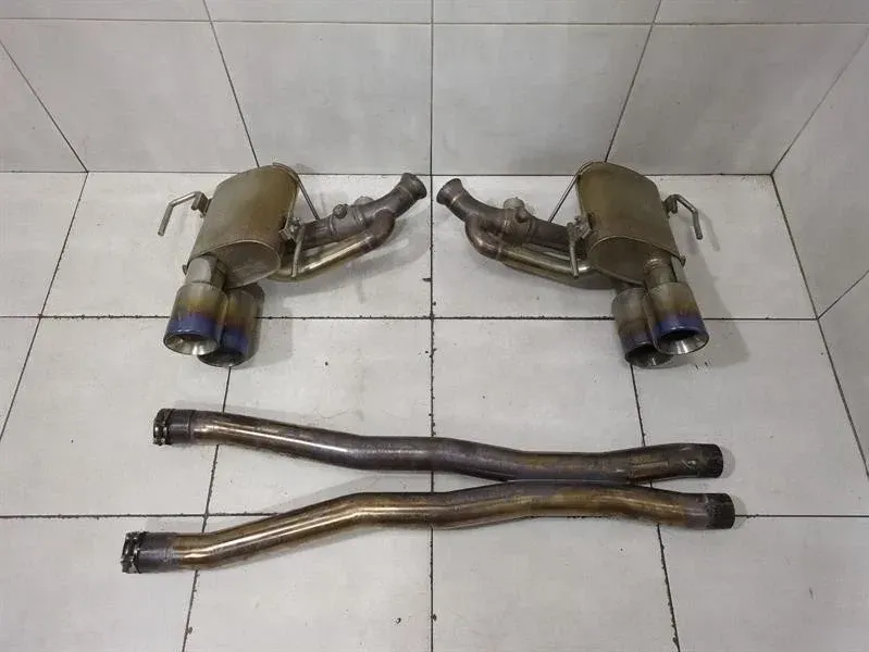 Ferrari California F149 08-14 4.3 Изпускателна система Exhaust Tech Заглушител на ауспуха — Доставка в Европа