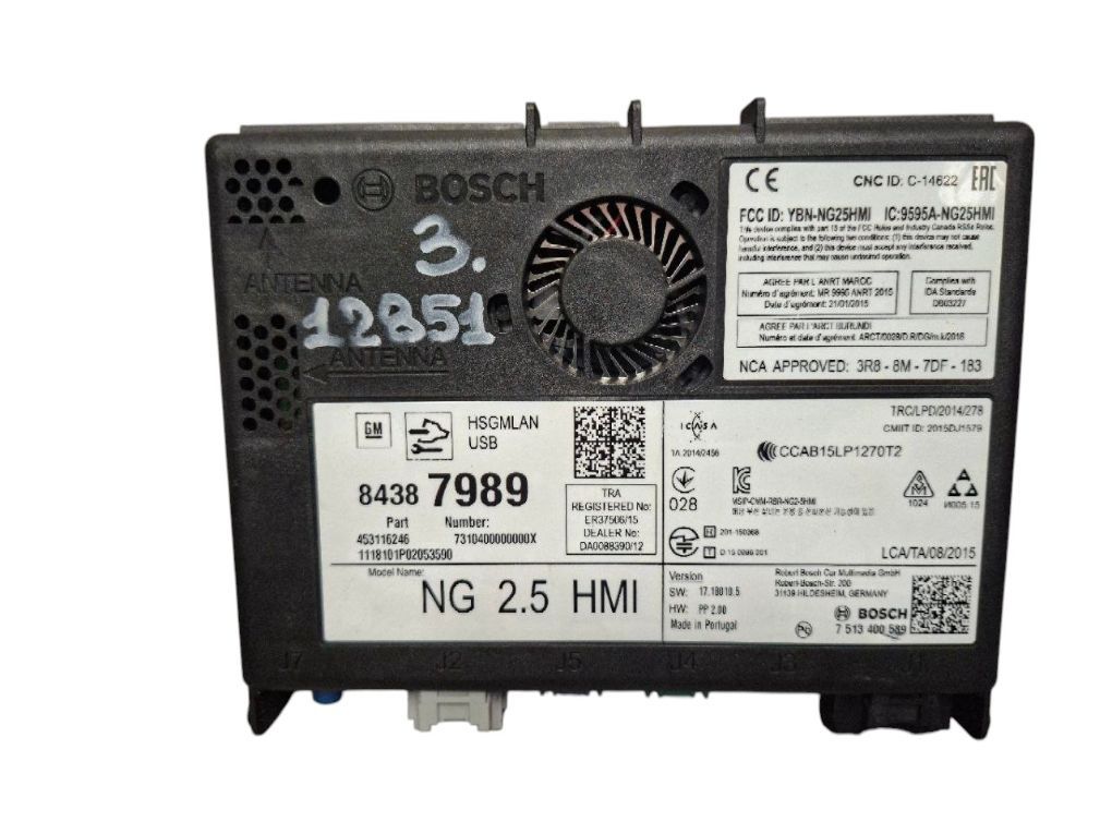7513400589 Control units, other OPEL INSIGNIA B (Z18) (2017-2022) — Europe Delivery
