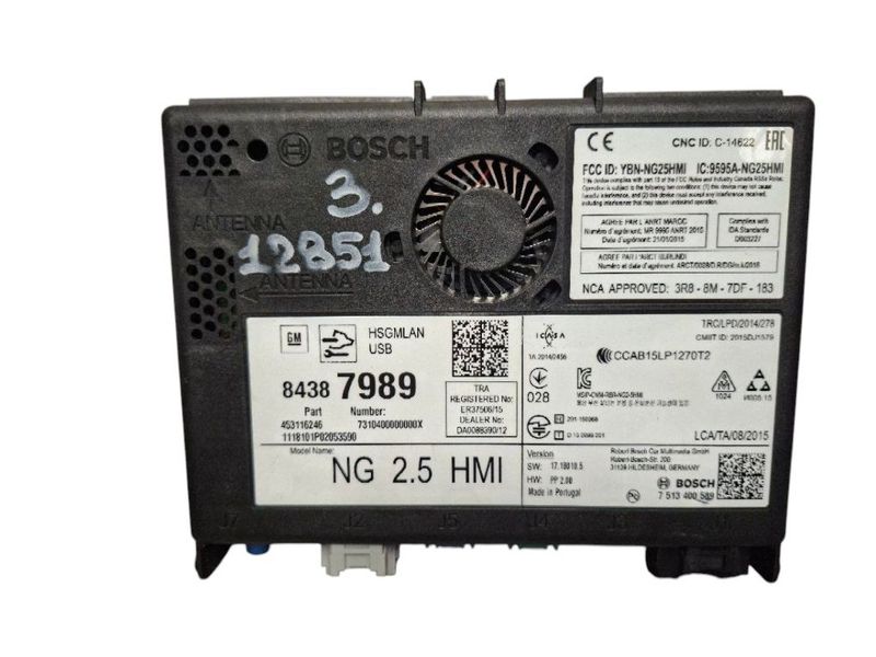 7513400589 Control units, other OPEL INSIGNIA B (Z18) (2017-2022) — Europe Delivery