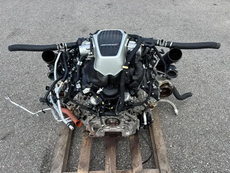 McLaren 650S 2014-2017 V8 Engine 11F1324CP Engine COMPLETE M838T 3.8 38JBAA — Europe Delivery