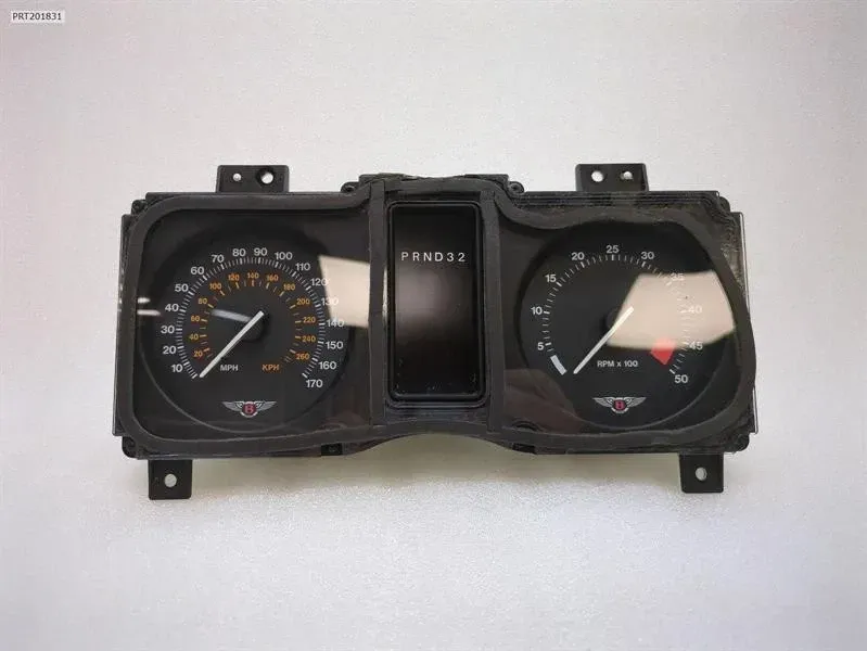 Bentley Continental T 1996-2003 Instrumentpanel UV10414PB Hastighetsmätare MPH/KMH — Leverans i Europa