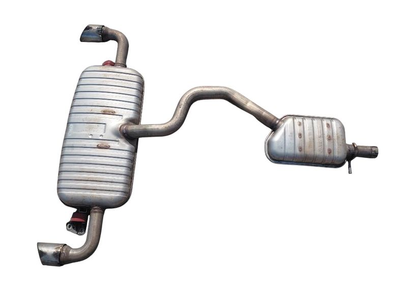 1K0119K 8J0253611S 8J0120K Exhaust rear silencer (muffler) AUDI TT (8J) (2006-2014) — Europe Delivery