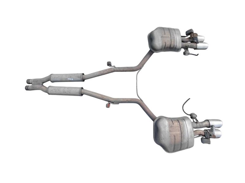 4E0253612AB 4E0253611AN 4E0253411AA 4E0119F Exhaust system complete AUDI A8 (4E) (2002-2010) — Europe Delivery
