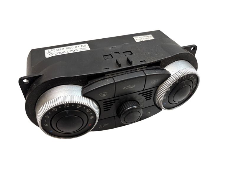 A2308301285 Heater control panel MERCEDES-BENZ SL-CLASS (R230) (2001-2012) — Europe Delivery