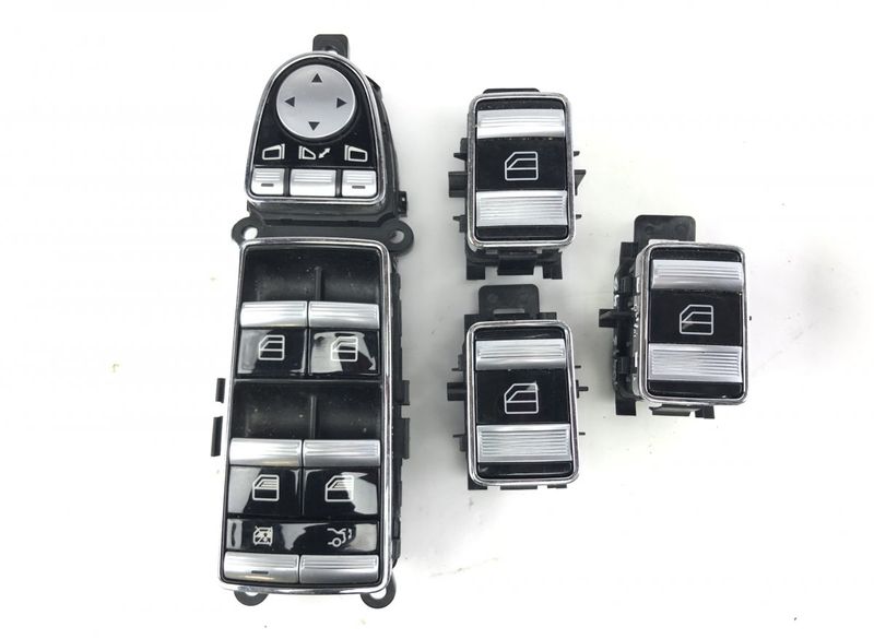 502.189 502189 Main windows switch MERCEDES-BENZ S-CLASS (W221) (2005-2013) — Europe Delivery