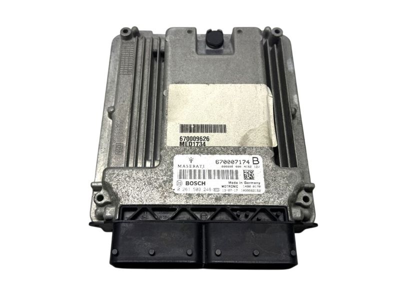 670007174 0261S09248 Engine Control Unit / module (ECU) MASERATI QUATTROPORTE VI (M156) (2013–2023) — Europe Delivery