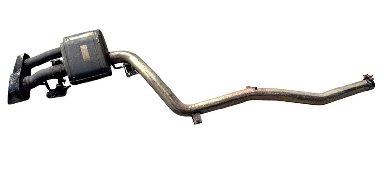 670103683 Exhaust rear silencer (muffler) MASERATI QUATTROPORTE VI (M156) (2013–2023) — Europe Delivery