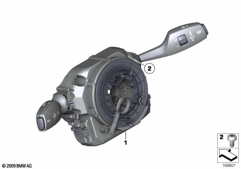 9354047 Blinker/torkare/släpringströmställare (spak) BMW 5 (F10, F11) (2010-2017) — Leverans i Europa