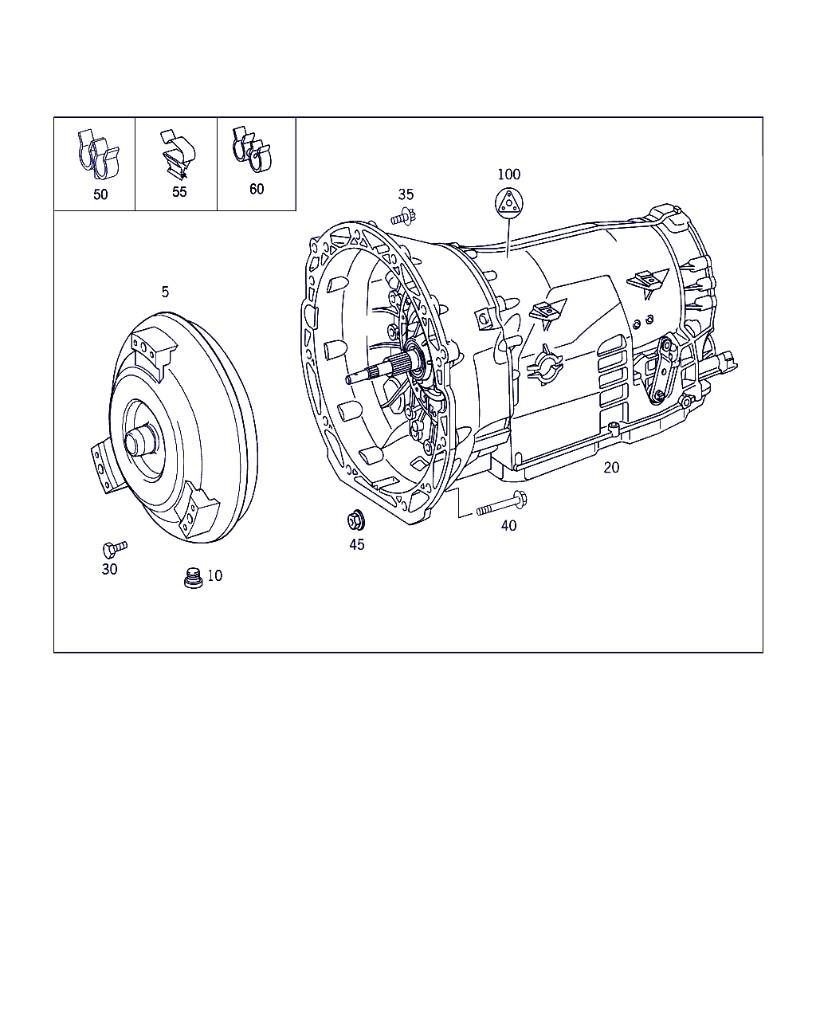 722661 Gearbox MERCEDES-BENZ ML-CLASS (W163) (1998-2005) — Europe Delivery