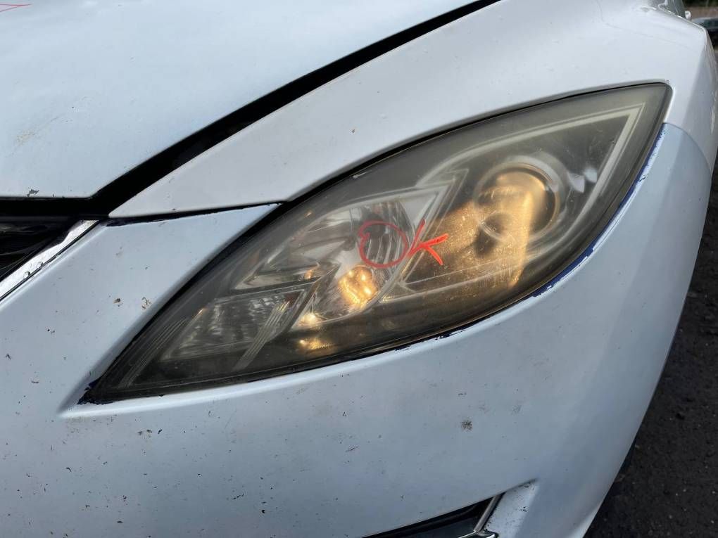 Headlight left MAZDA 6 (GH) (2007-2012) — Europe Delivery