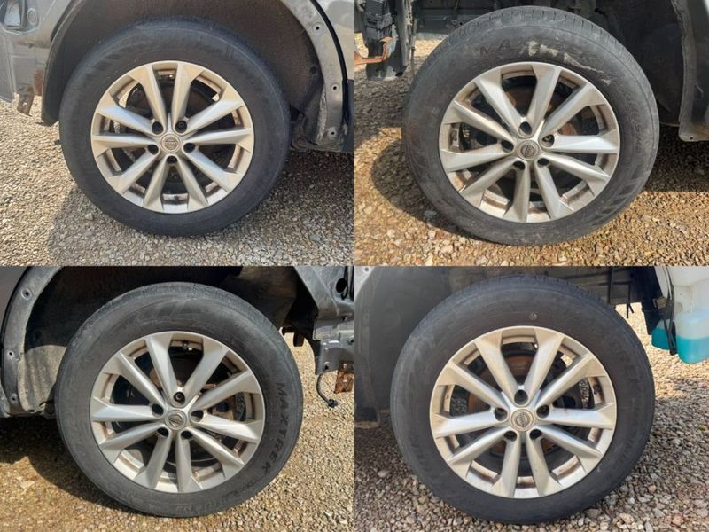 403004EA1B Rim set With Tyres 4 pcs NISSAN QASHQAI II (J11) (2013-2021) — Europe Delivery