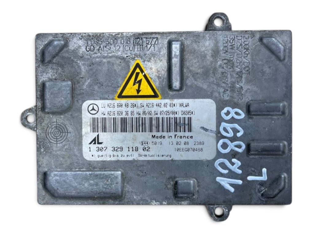 A2168704826 130732911802 Xenon control unit left MERCEDES-BENZ S-CLASS (W221) (2005-2013) — Europe Delivery