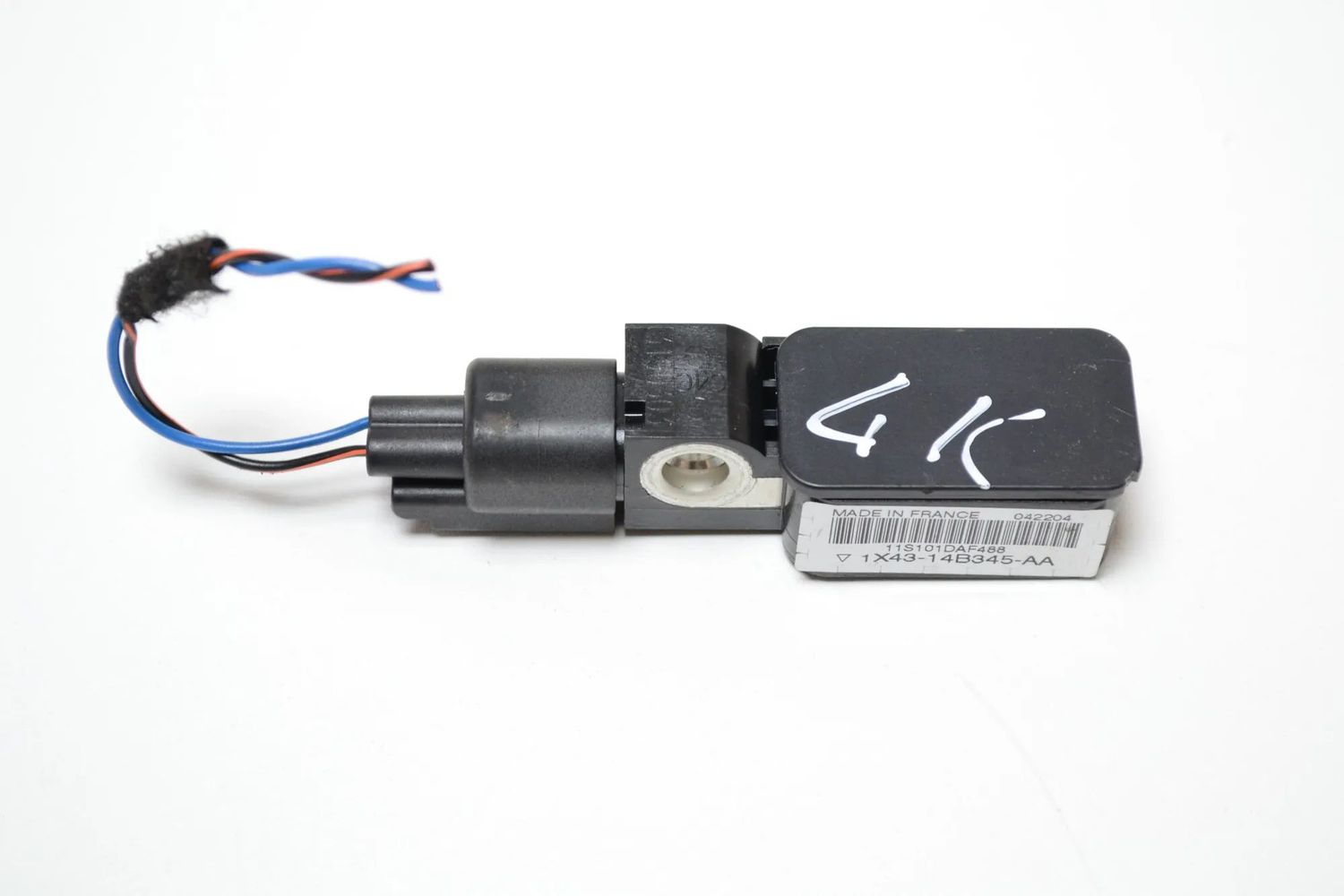 1X43-14B345-AA Bak vänster krocksensor JAGUAR S-TYPE (X200) (1999-2008) — Leverans i Europa