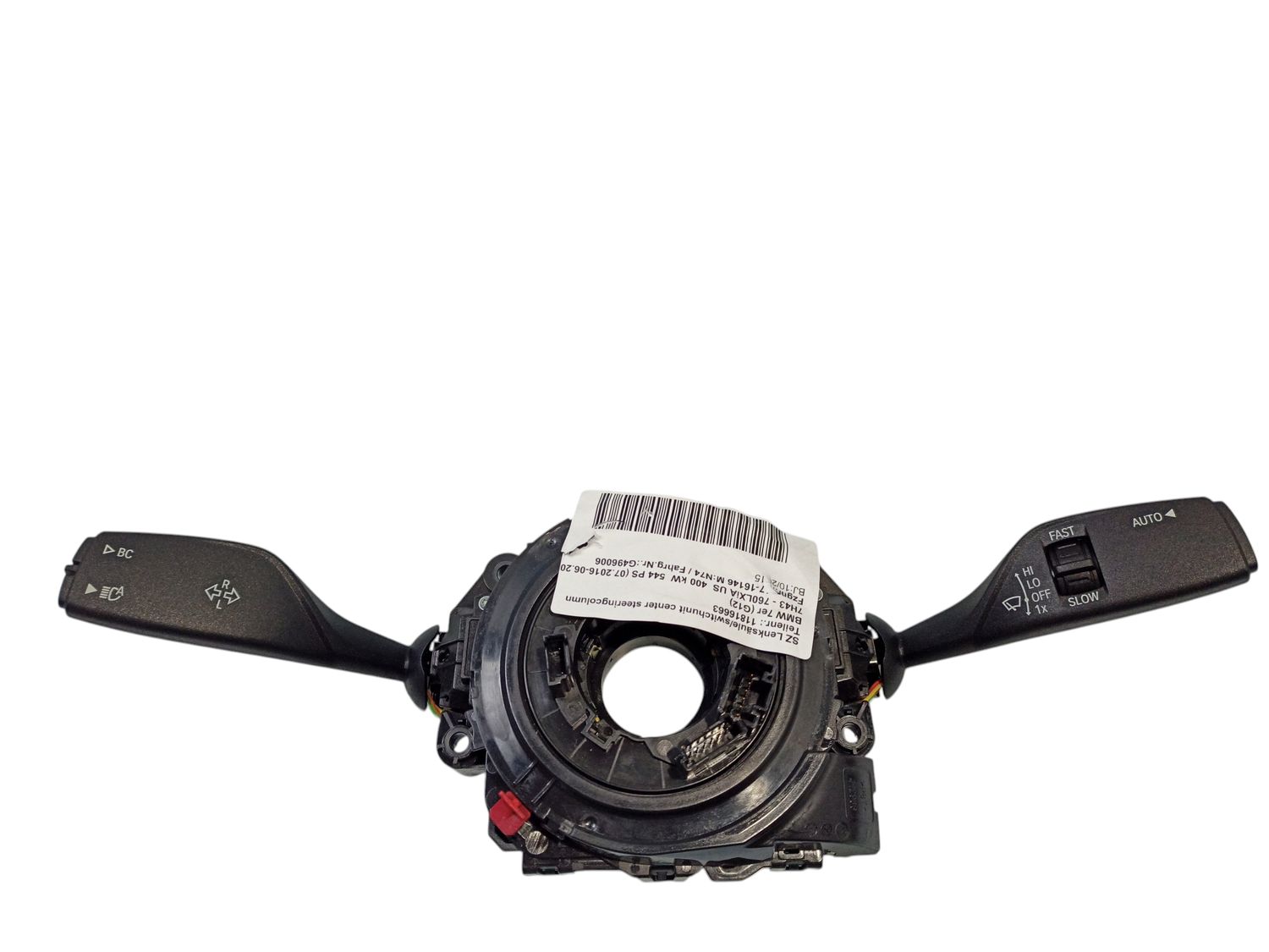 BMW 7 SERIES EXMAESTRO ELECTRONICS &amp;amp; STEERING WHEELS OEM 61316806357 — Europe Delivery