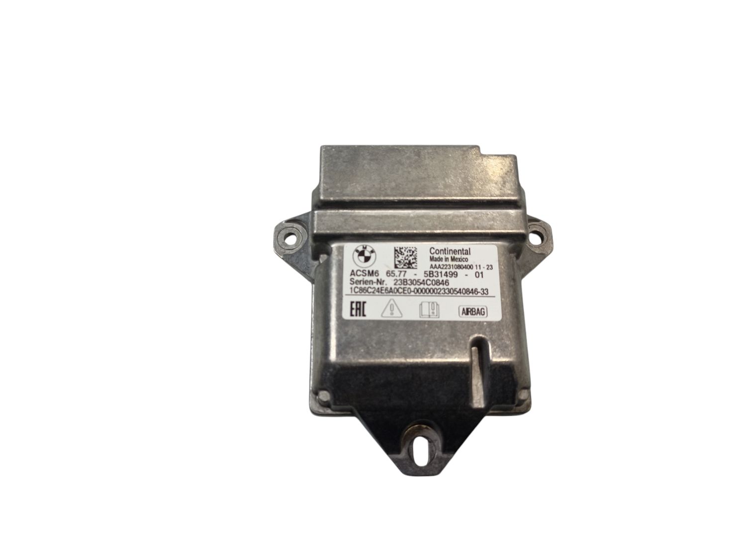 BMW X7 EXMAESTRO ELECTRONICS &amp;amp; STEERING WHEELS OEM 65775B31499 — Europe Delivery