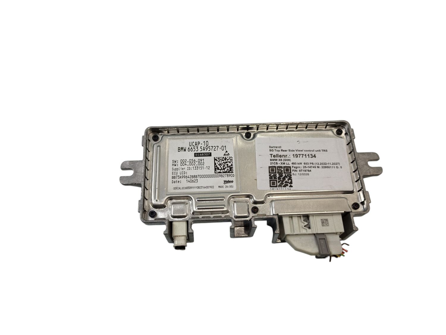 BMW X7 EXMAESTRO ELECTRONICS &amp;amp; STEERING WHEELS OEM 66535A95727 — Europe Delivery