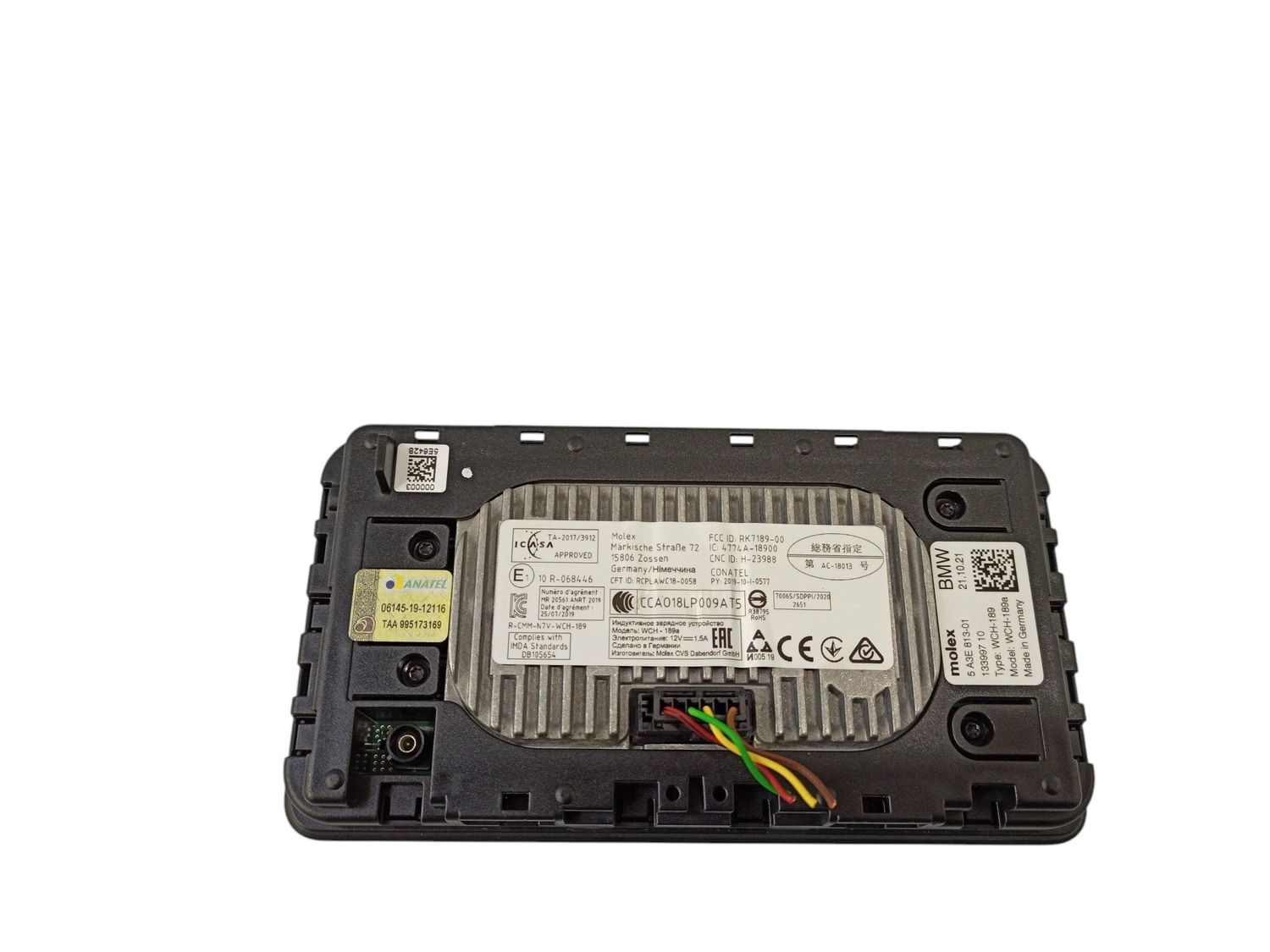 BMW 7 SERIES EXMAESTRO ELECTRONICS &amp;amp; STEERING WHEELS OEM 84105A3E813 — Europe Delivery