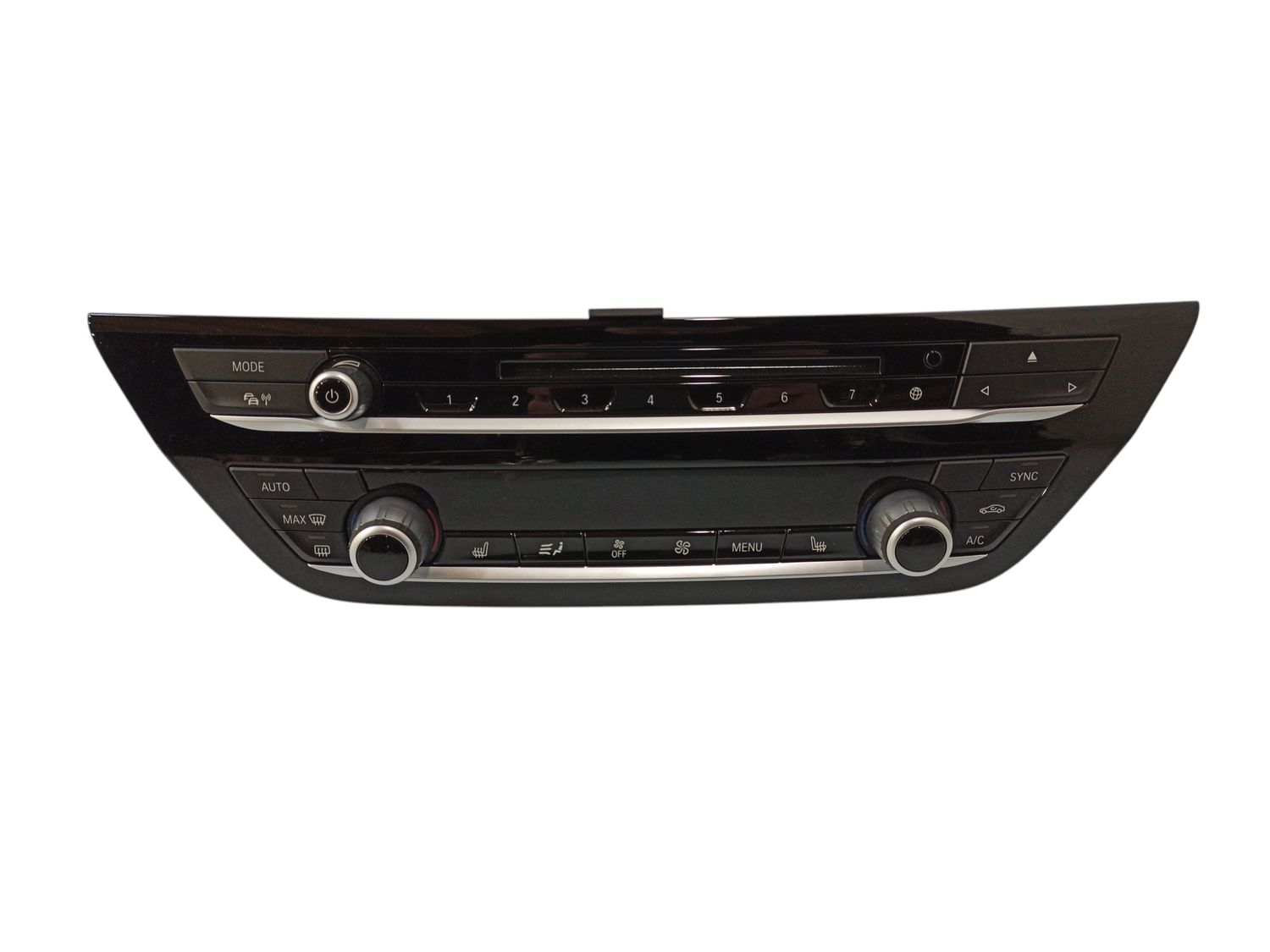 BMW 5 SERIES Air conditioning (A/C) switch OEM 64117947897 — Europe Delivery