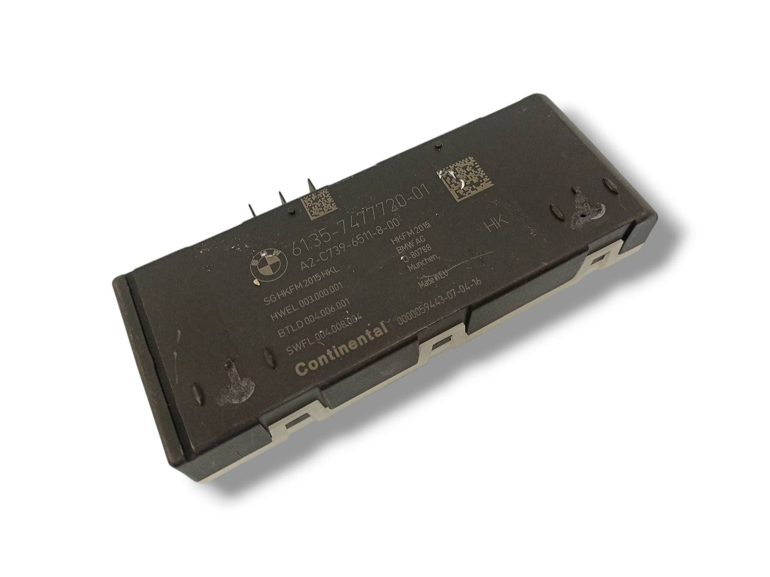 BMW M5 bagāžnieka vāks/bagāžnieka vadības bloks/modulis OEM 61357448871 — Piegāde Eiropā