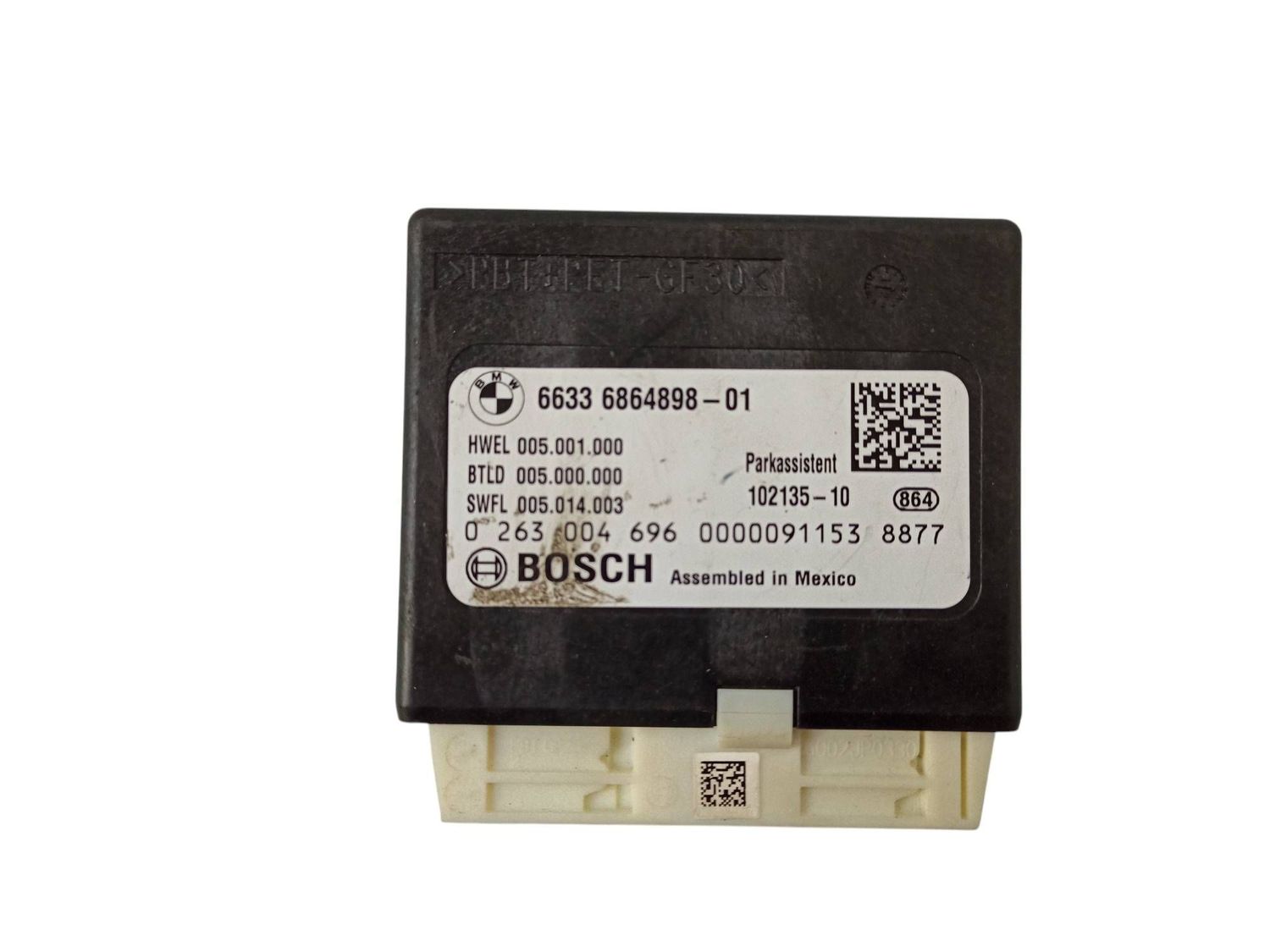 BMW 4 SERIES Parking PDC control unit/module OEM 66336851821 — Europe Delivery