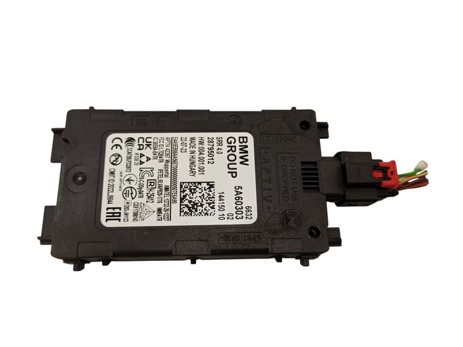 BMW M5 Blind spot module OEM 66325A0CDA7 — Europe Delivery