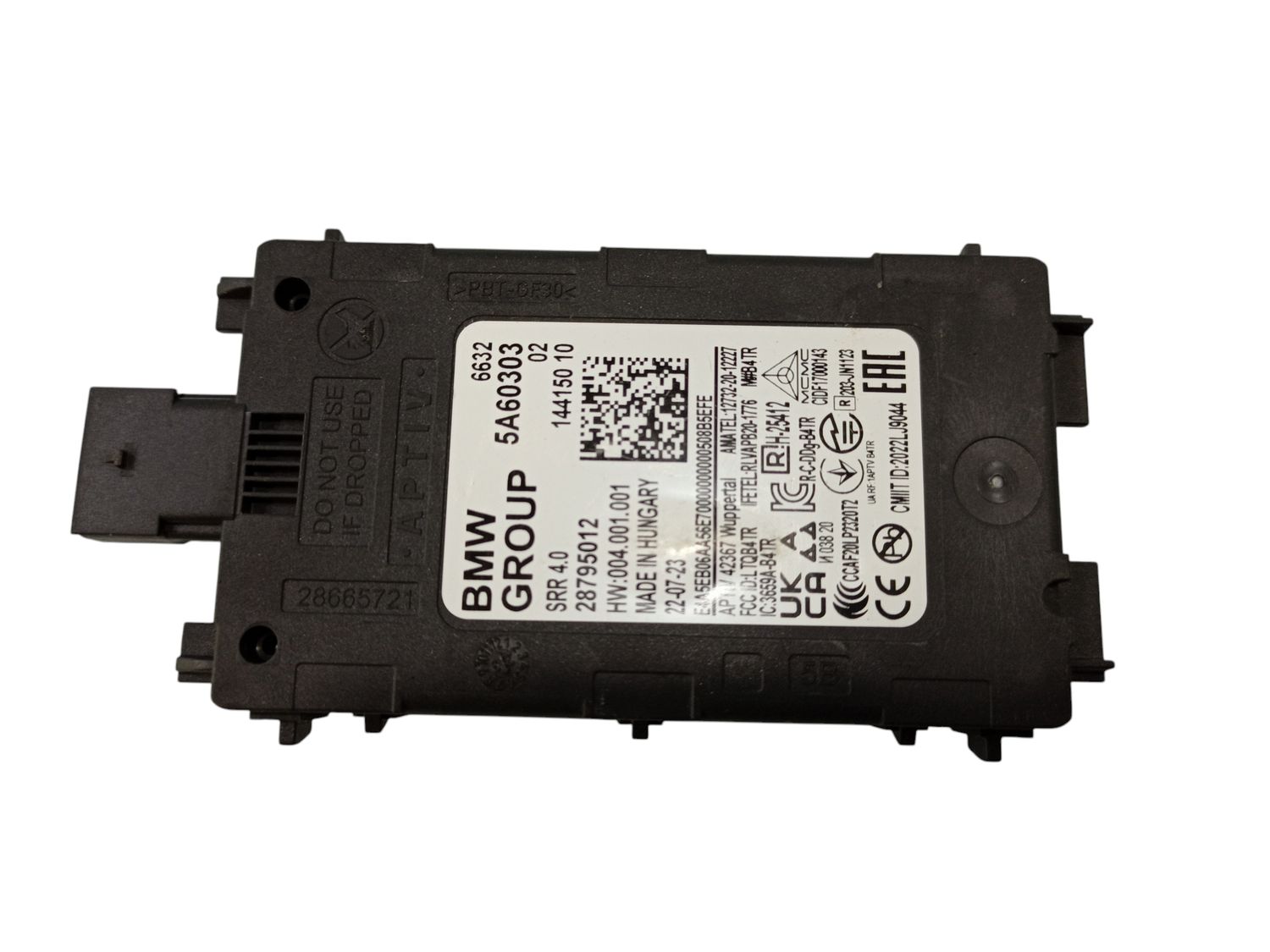 BMW X5 Blind spot module OEM 66325A4DAA4 — Europe Delivery