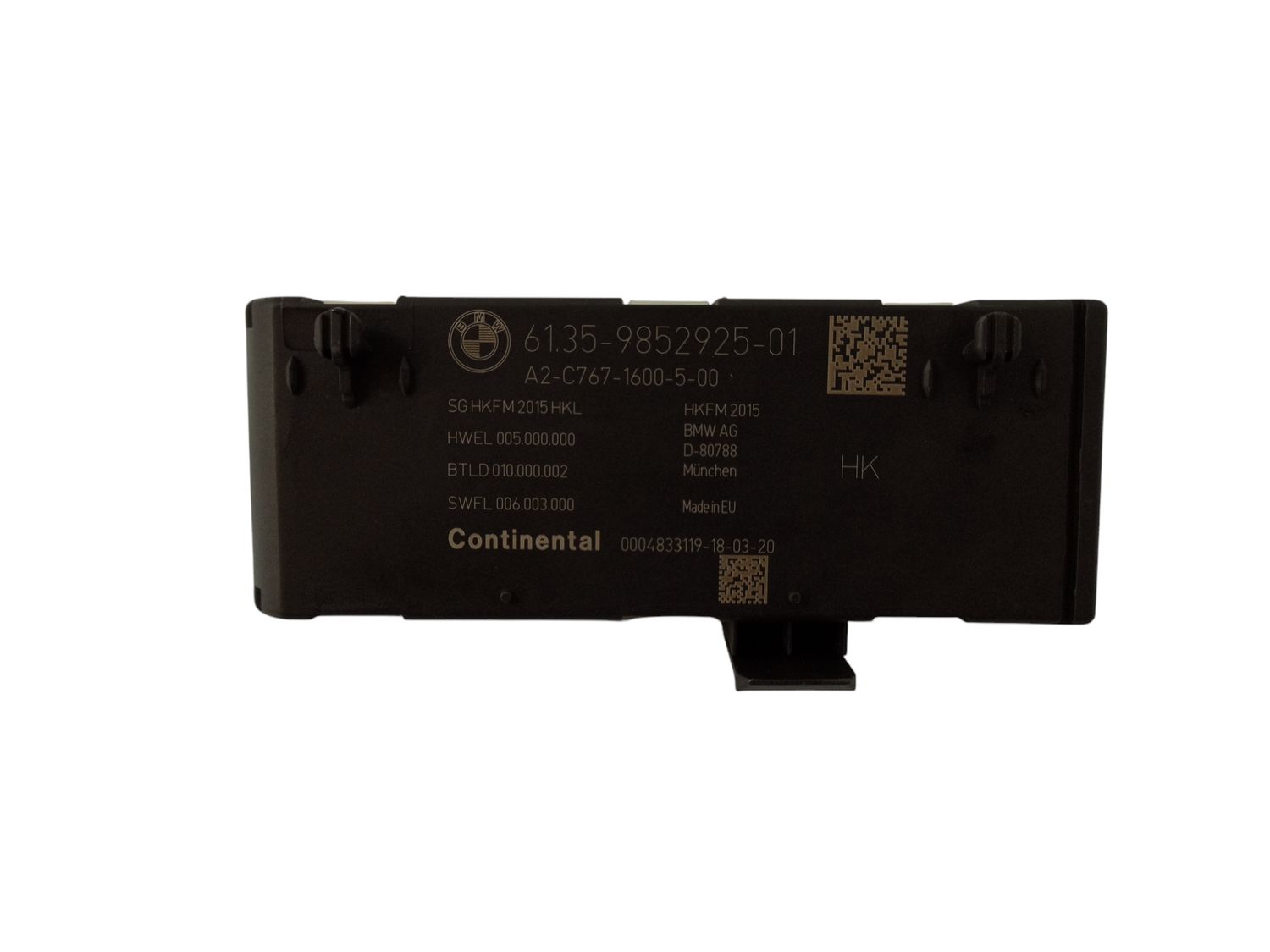 BMW IX3 Tailgate/trunk control unit/module OEM 61359852925 — Europe Delivery