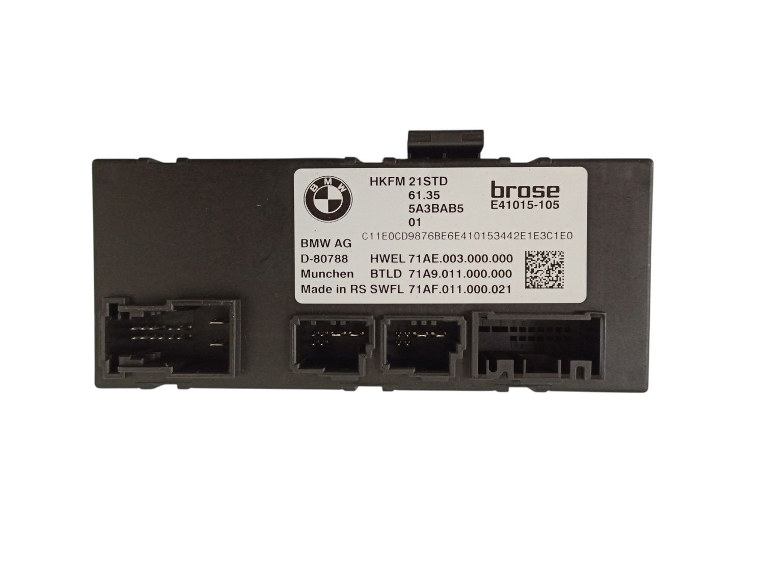BMW X6 Tailgate/trunk control unit/module OEM 5A53D08 — Europe Delivery