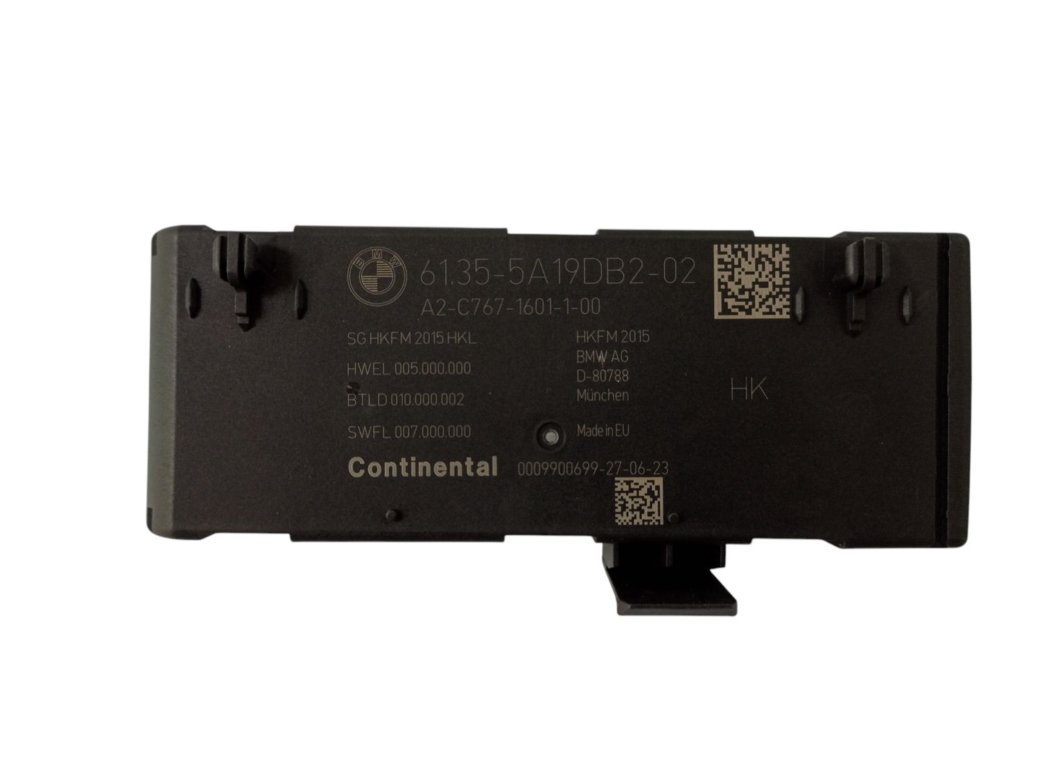 BMW 3 SERIES Tailgate/trunk control unit/module OEM 5A19DB2 — Europe Delivery