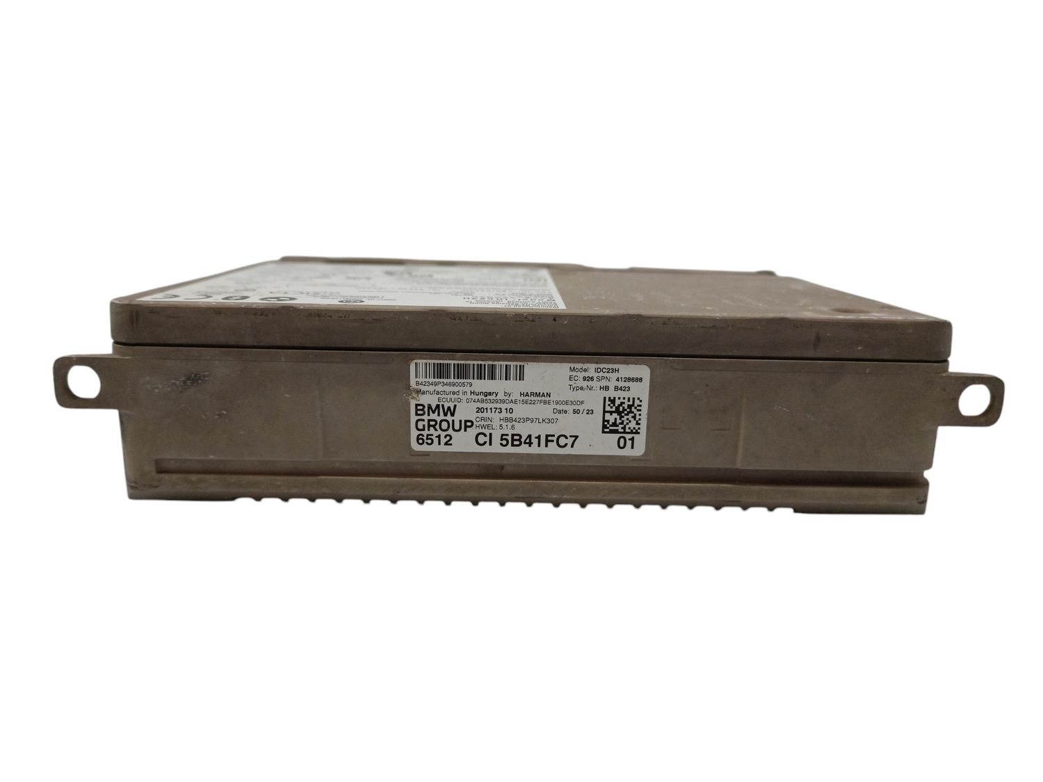 BMW X1 Head unit multimedia control OEM 65125B41FC7 — Europe Delivery