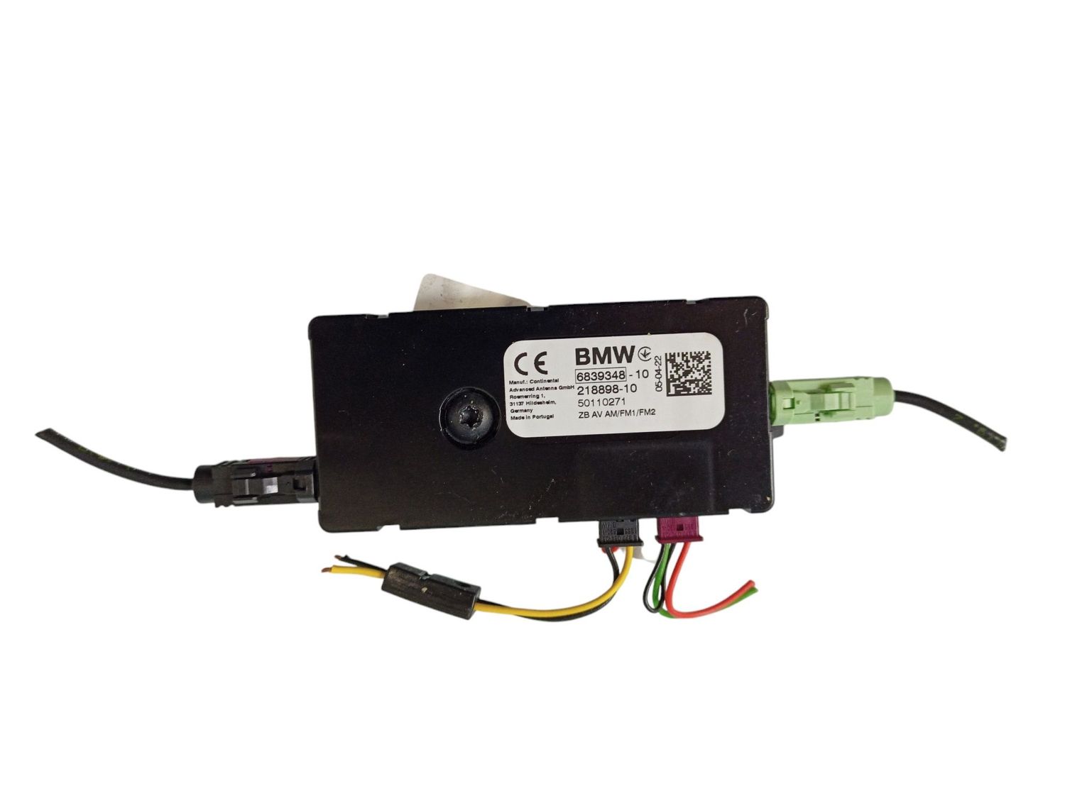 BMW X5 Aerial antenna amplifier OEM 65206839348 — Europe Delivery