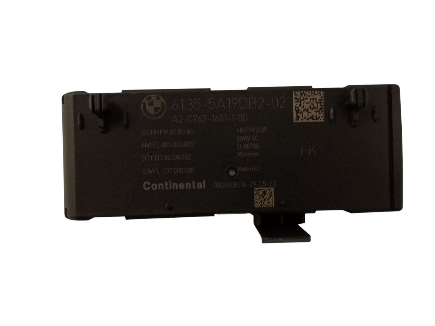 BMW 3 SERIES Tailgate/trunk control unit/module OEM 5A19DB2 — Europe Delivery
