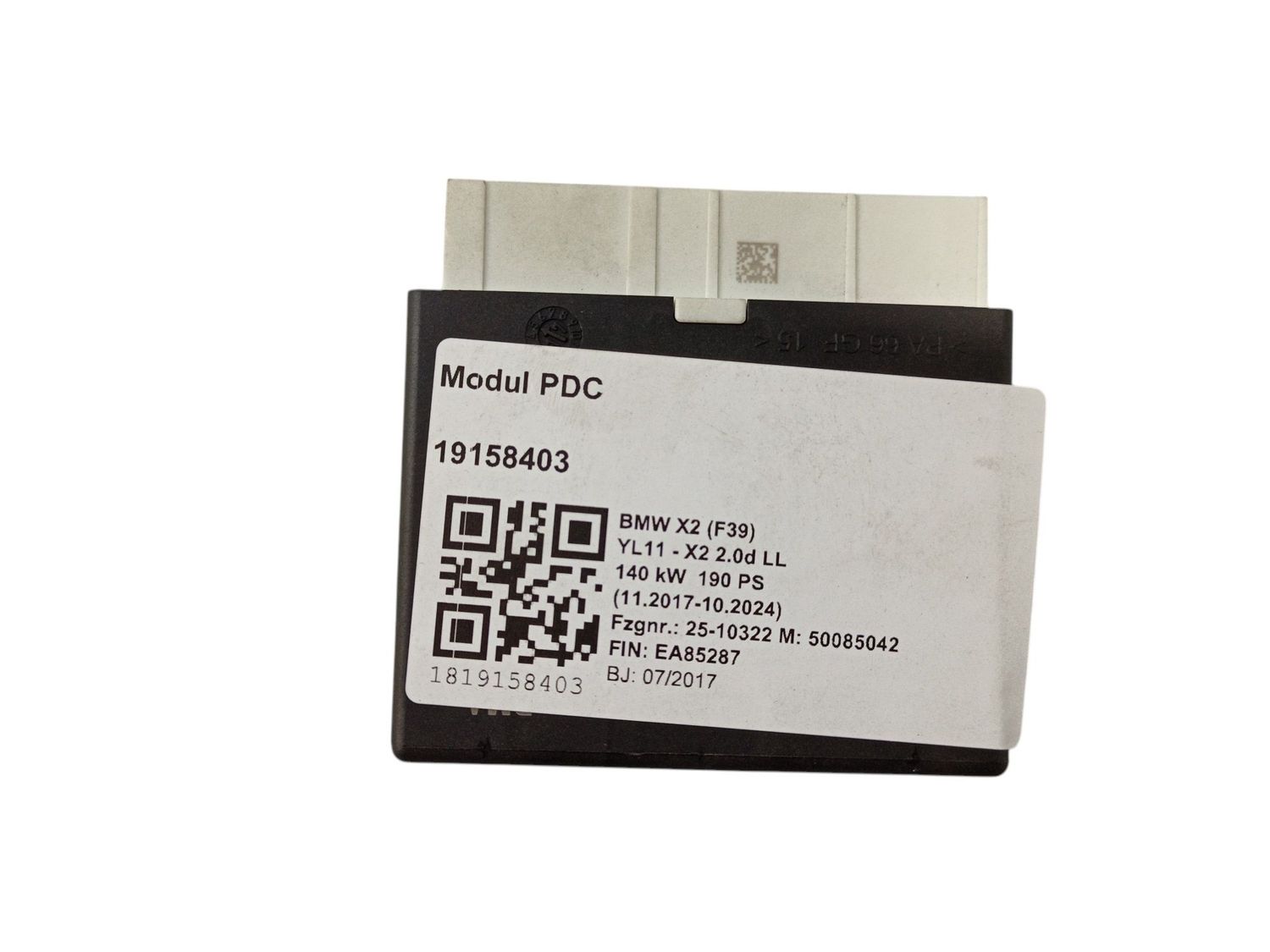BMW X5 Parking PDC control unit/module OEM 66335A02F94 — Europe Delivery