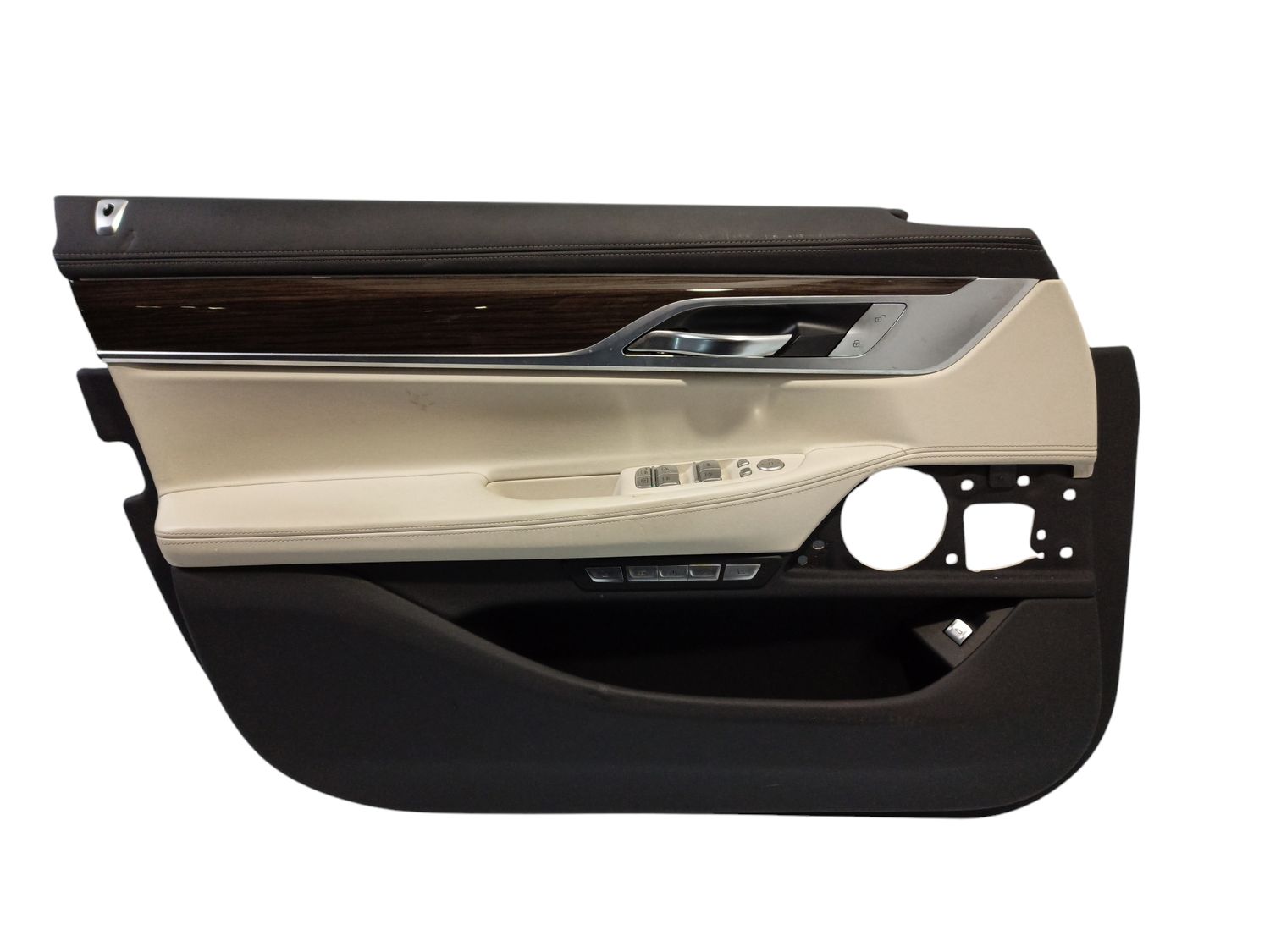 BMW 7 SERIES Front door card panel trim OEM 51417425043 — Europe Delivery