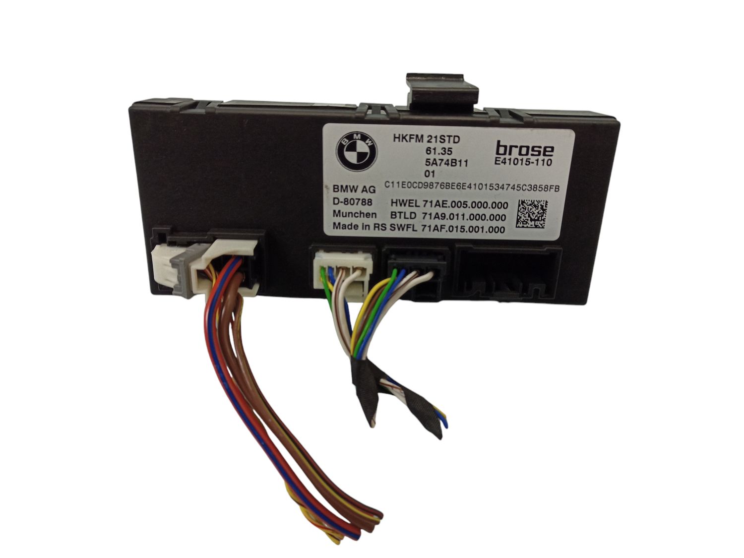 BMW X6 Tailgate/trunk control unit/module OEM 61355A74B11 — Europe Delivery