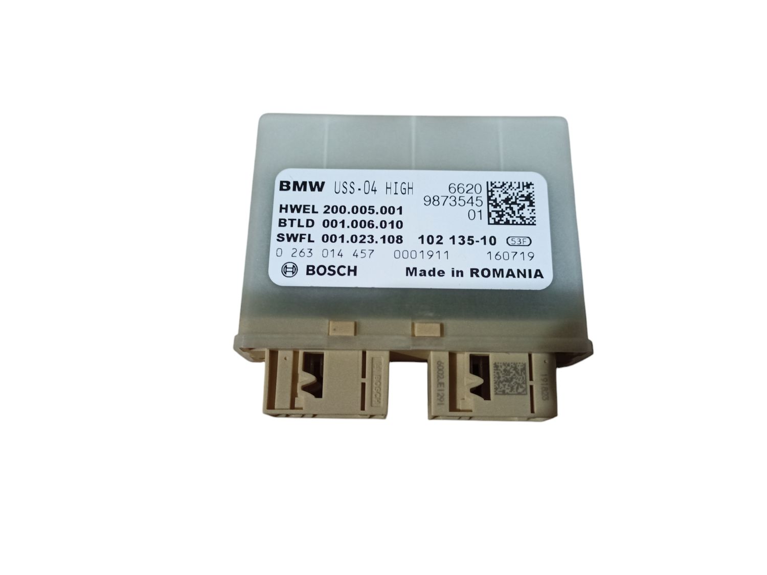 BMW 8 SERIES Parking PDC control unit/module OEM 66209873545 — Europe Delivery