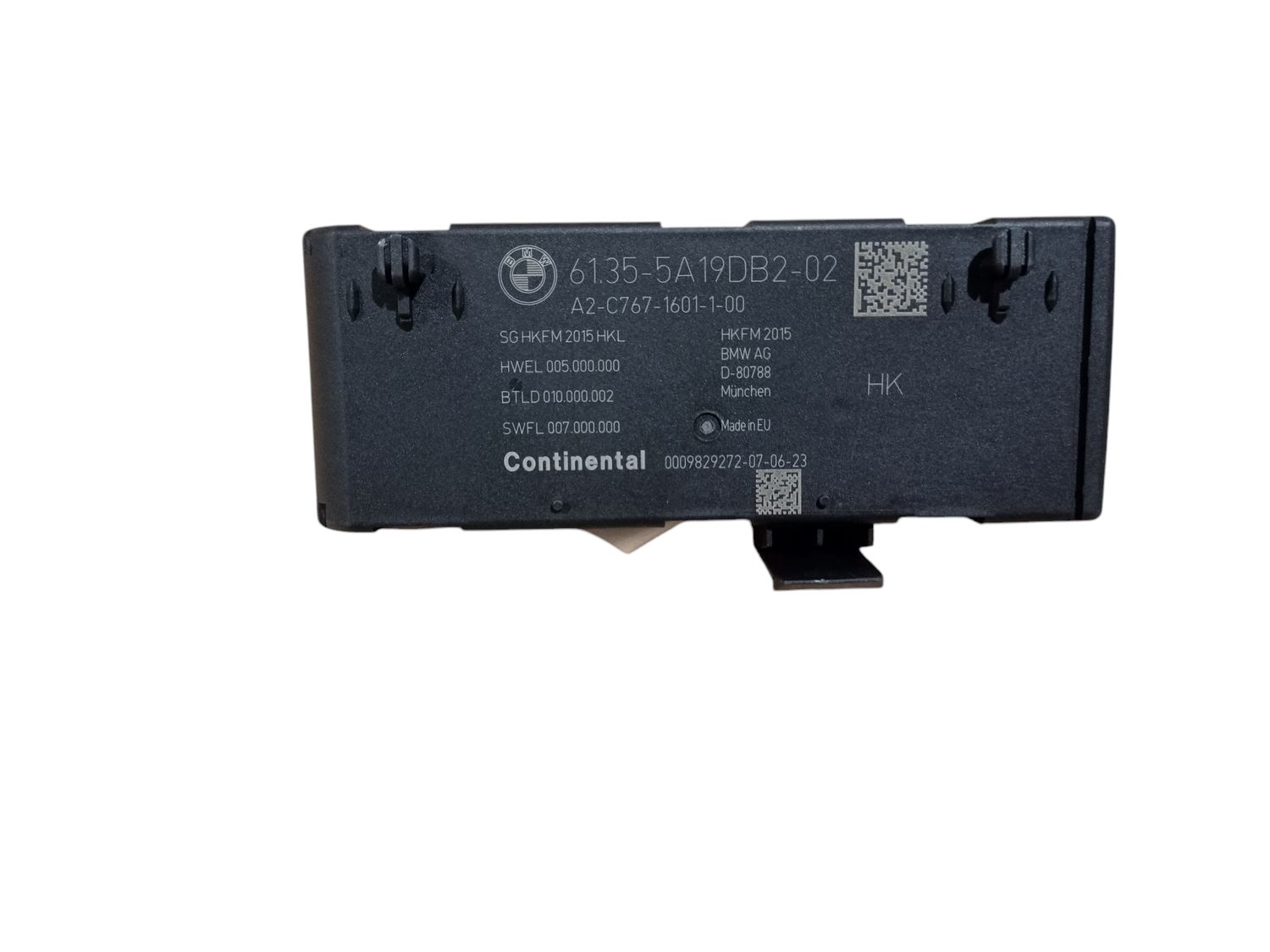 BMW 3 SERIES Tailgate/trunk control unit/module OEM 61355A19DB2 — Europe Delivery