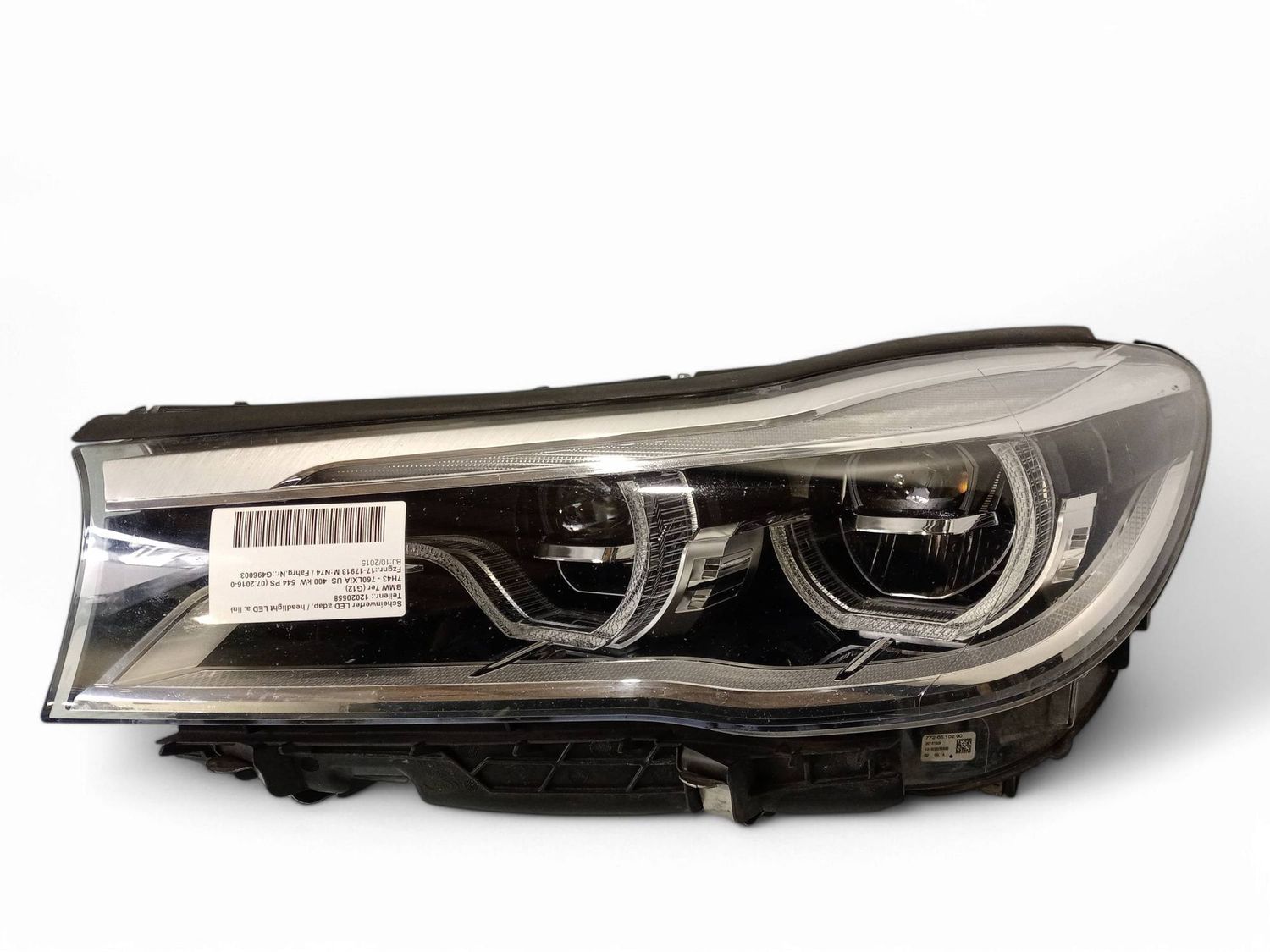 BMW 7 SERIES Headlight/headlamp OEM 63117408705 — Europe Delivery