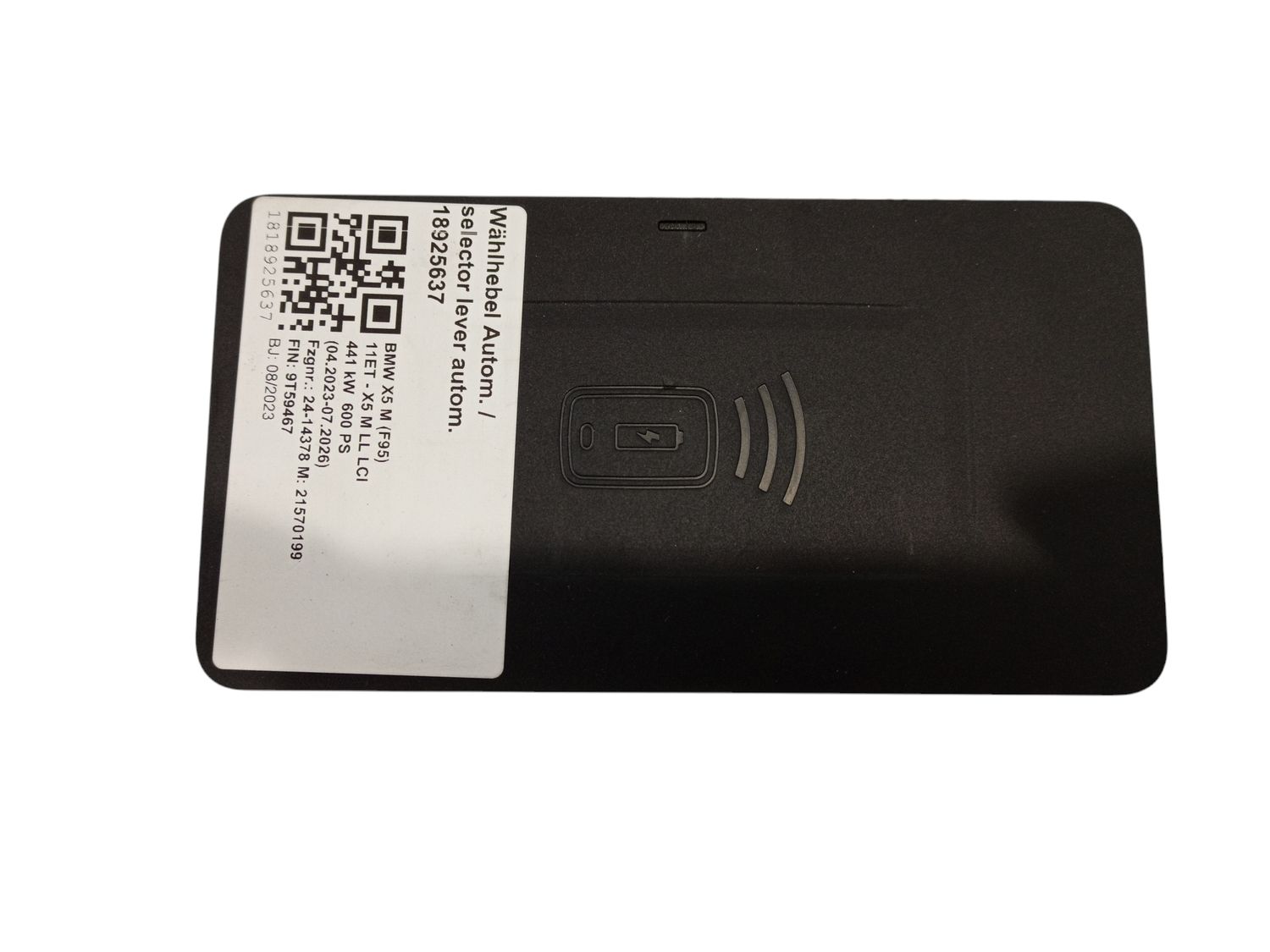 BMW 3 SERIES Wireless charging module OEM 84105A82C19 — Europe Delivery