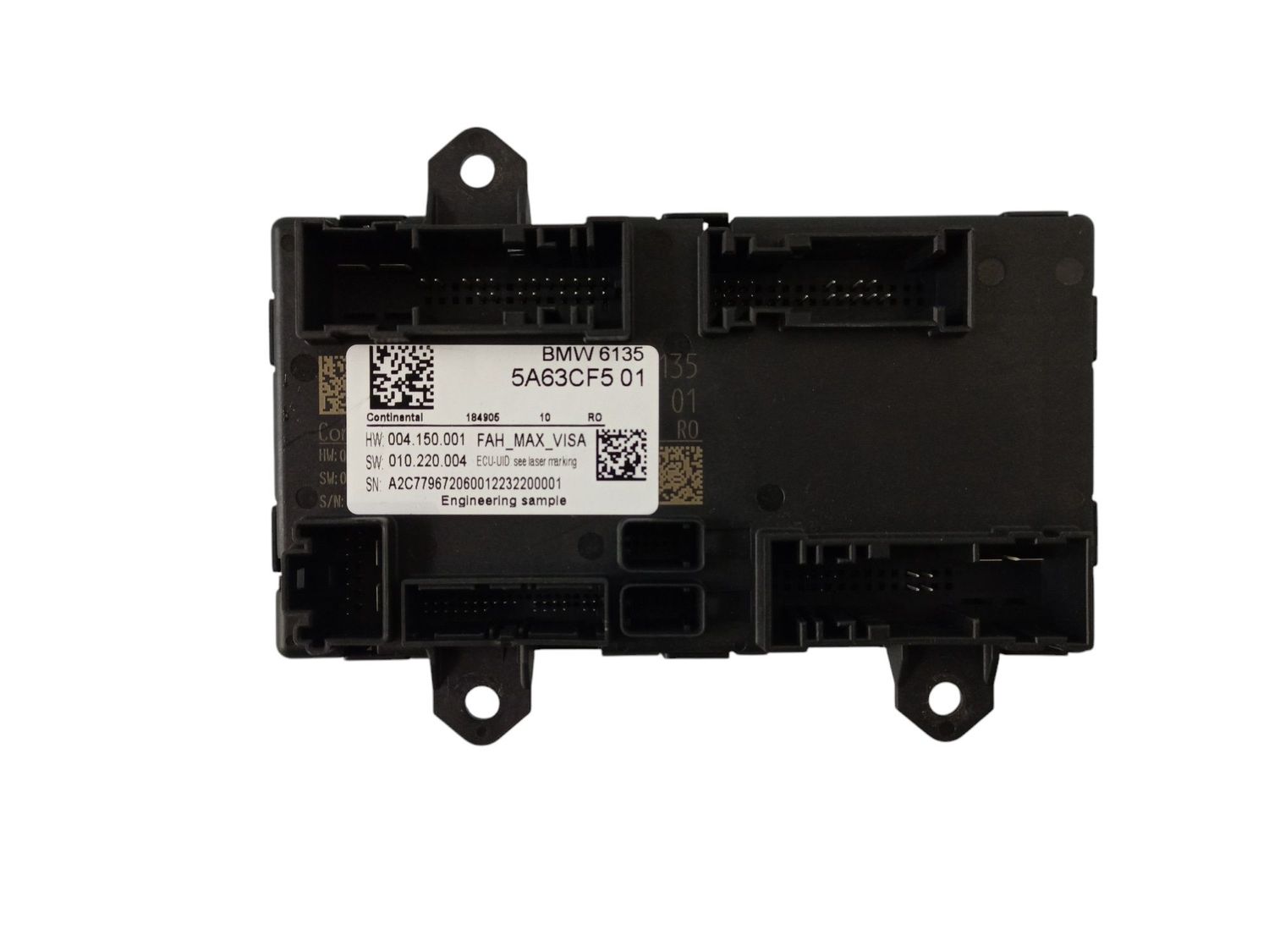 BMW 7' G70 Door control unit/module OEM 61355A63CF5 — Europe Delivery