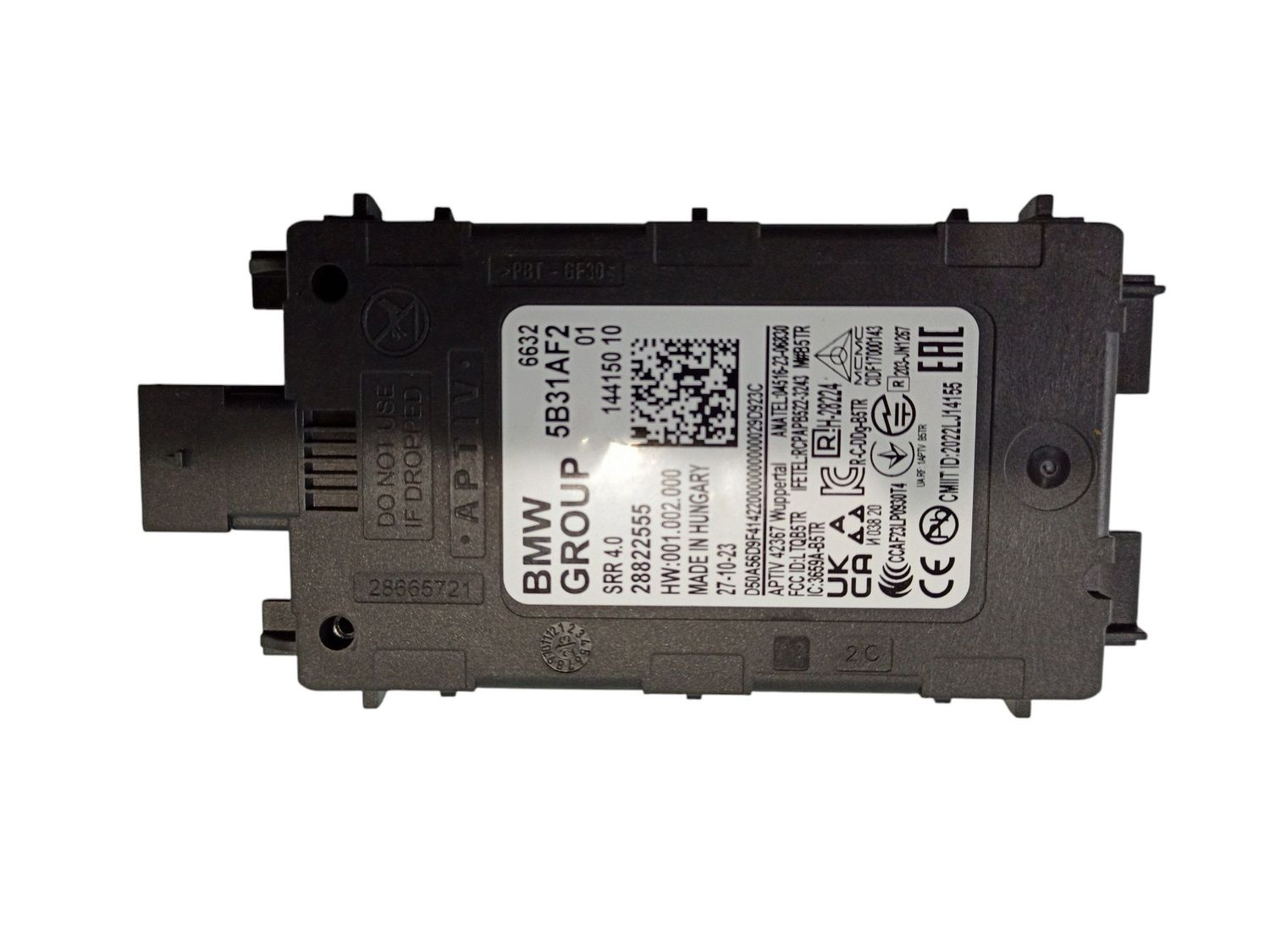 BMW X5 Blind spot module OEM 66325B31AF2 — Europe Delivery