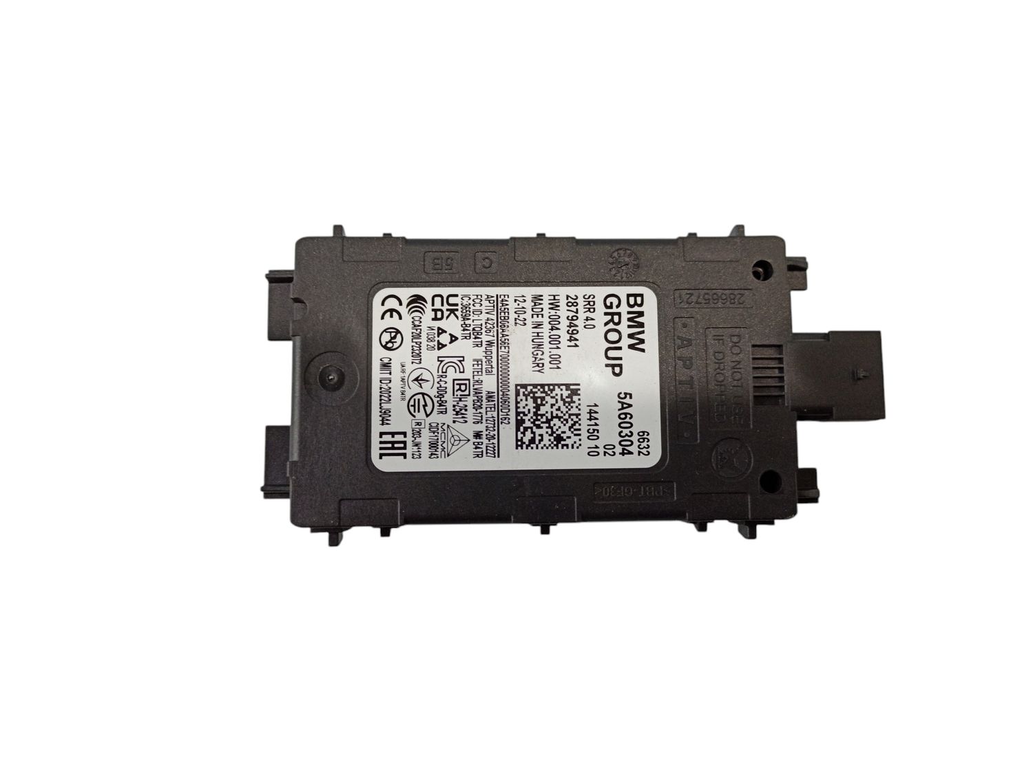 BMW X5 Blind spot module OEM 66325A60304 — Europe Delivery